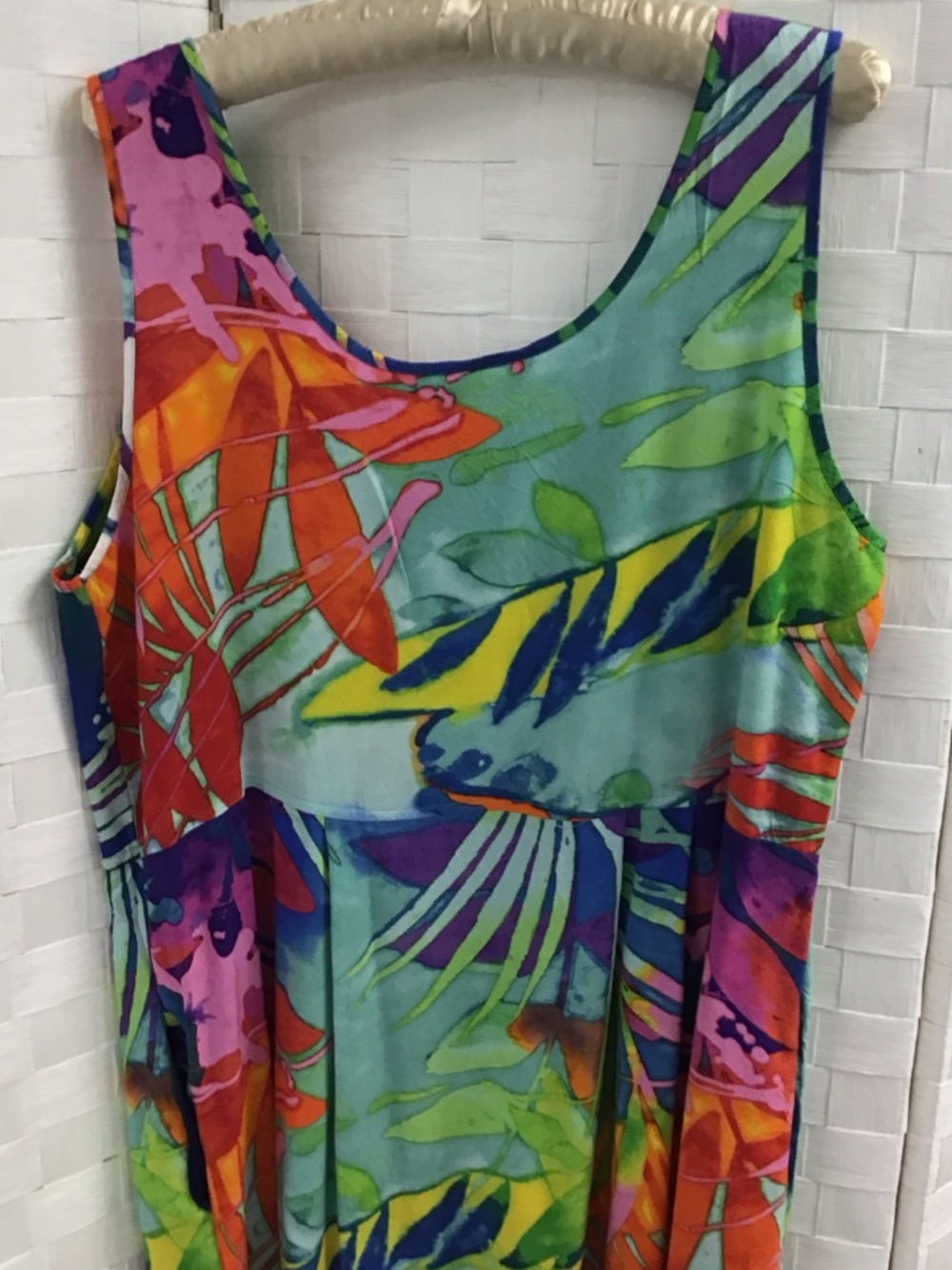 Jams World Multicolor Tropical Floral Maxi Dress - Picture 3 of 6